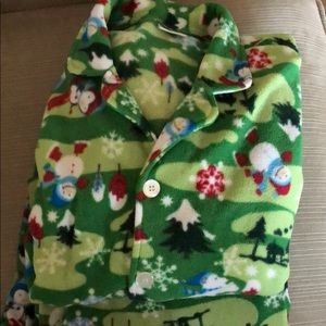 Fleece Pajamas Size Medium